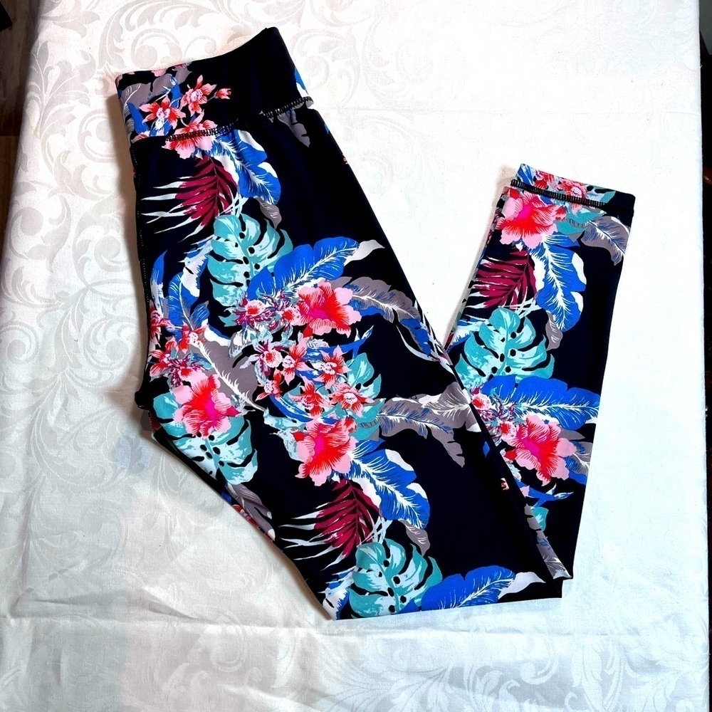 MinkPink Move Floral Full Length Womens Leggings Size Small